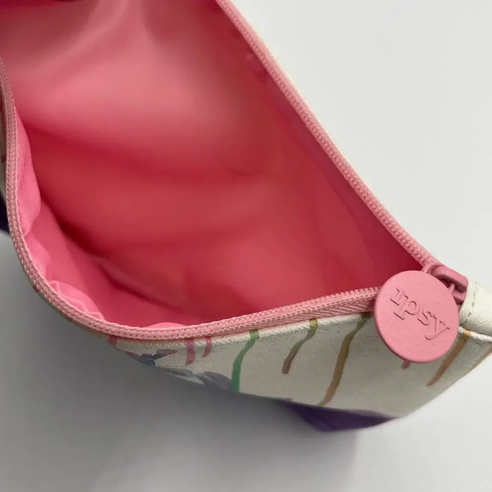 Bundle 3 Ipsy Zipper Cosmetic Bags Pouches